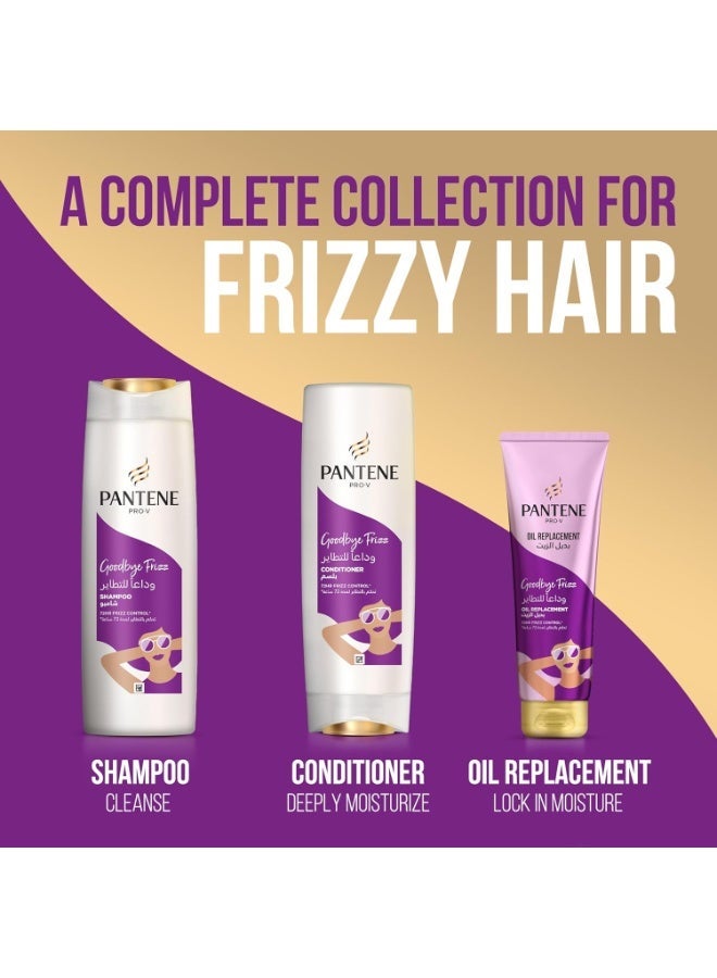Pantene PRO-V Frizz Control , Strengthens Fragile Strands Shampoo, Dual Pack 375 ml - Image 3